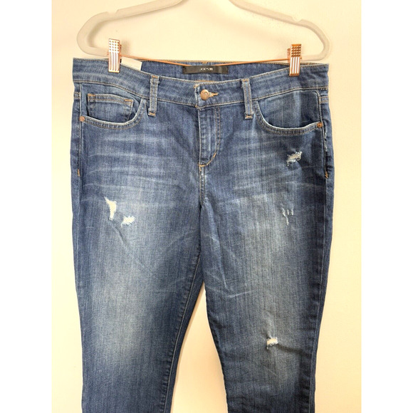 Joe's Jeans Stretch Denim Classic Americana Distressed Luxury Basics 29 Frida - Picture 2 of 5